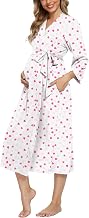 Xpenyo Women's Maternity Sleepwear,Labor/Delivery/Nursing/Hospital Nightgown Kimono Robes Long Pregnancy Loungewear