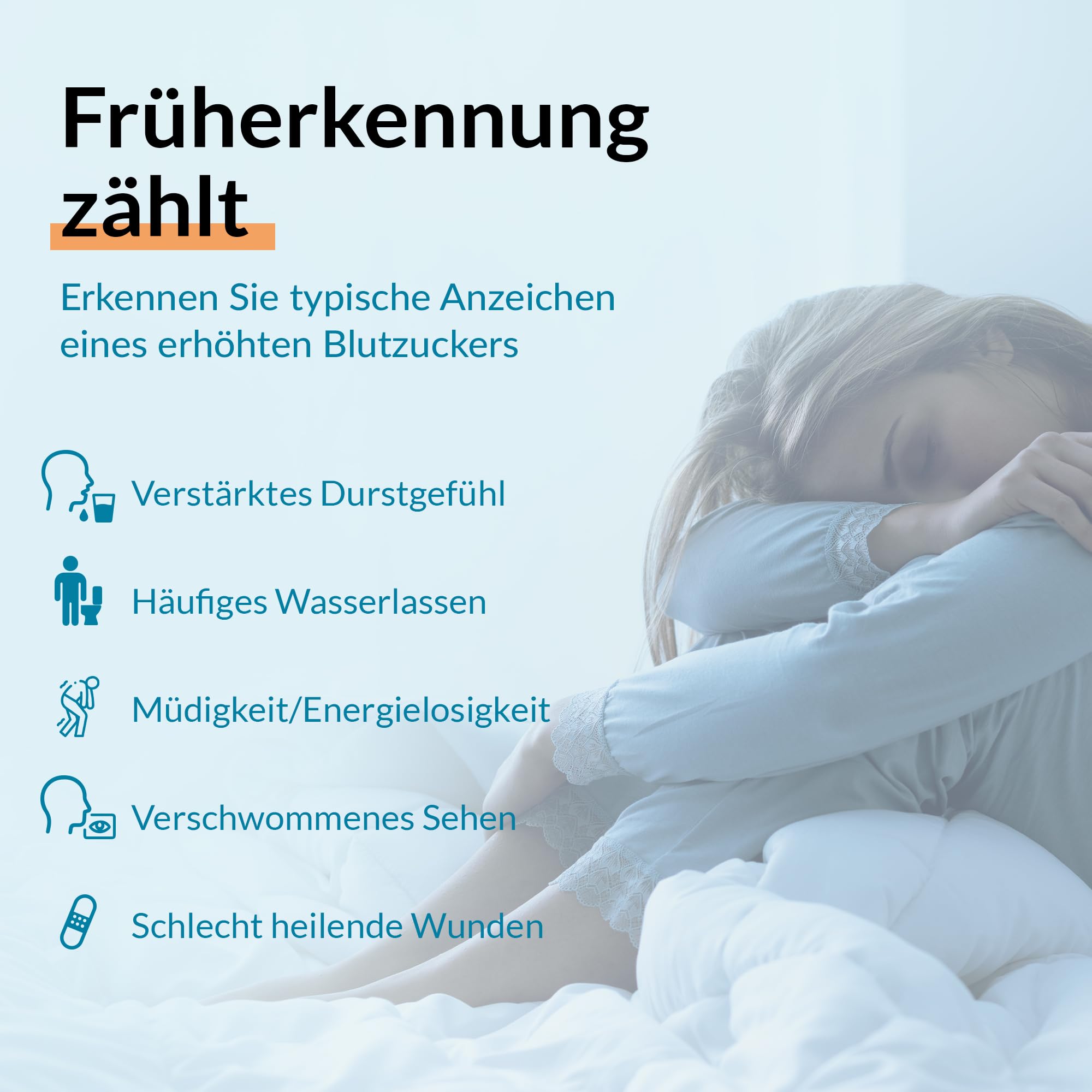 GetTested HbA1c Diabetes Schnelltest | Blutbasierte Auswertung von HbA1c-Markern, qualitative Interpretation nach Anleitung