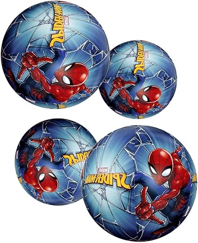 Miniatura 2 de USA Spider4Kids - Pelota de playa grande de 20 pulgadas, paquete de 4 unidades, pelota de playa para niños y niñas. Juguetes de playa para niños y
