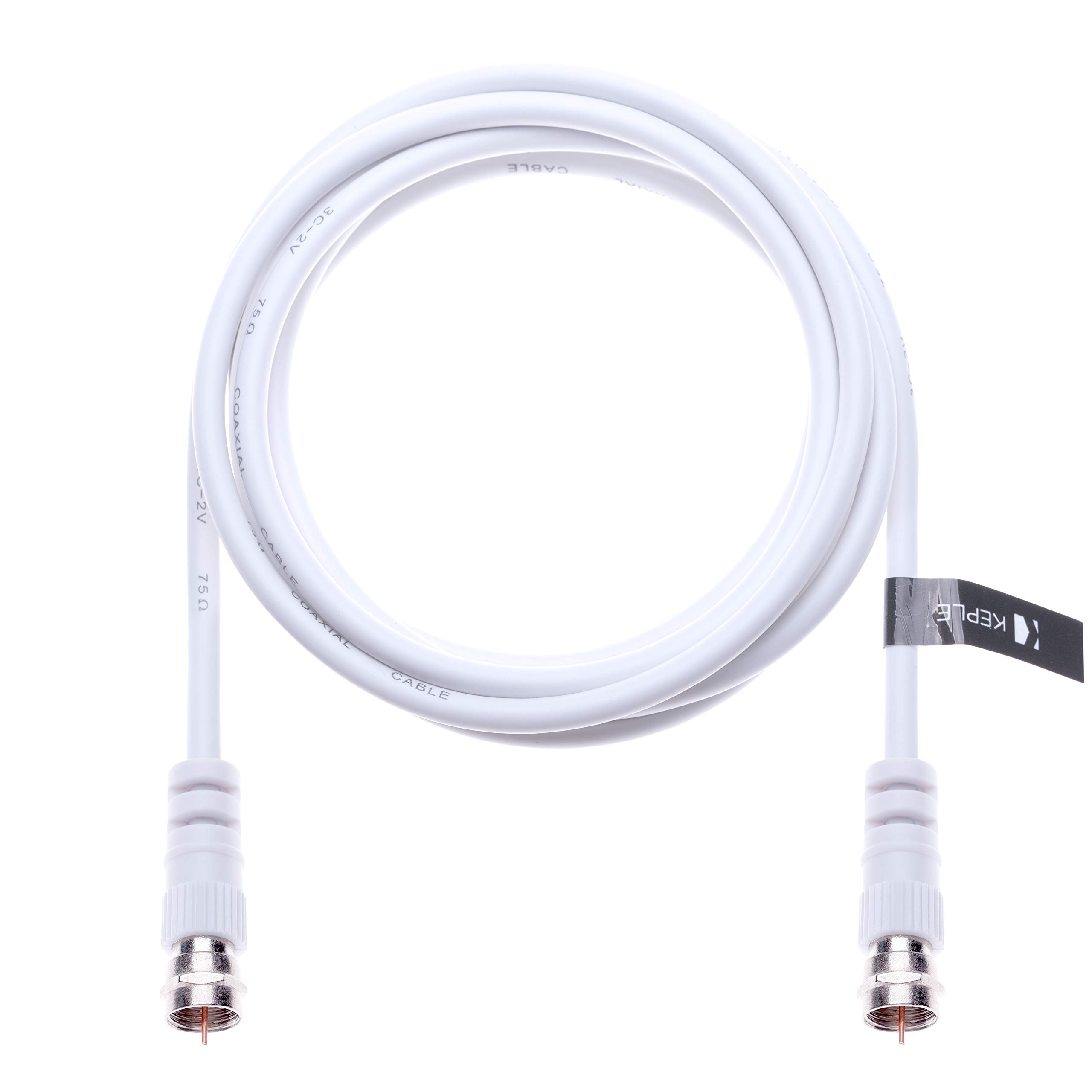 Cavo TV Bianco Maschio Maschio Cavo Coassiale TV Bianco 20 Metri - Foto 6