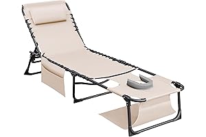 Recline and Tan in Comfort: Flamaker Tanning Chairs for a Relaxing Sunbathing Experience