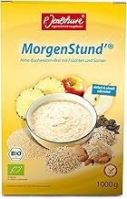 P. Jentschura MorgenStund Basic Millet Buckwheat Porridge Bases Breakfast for Easy Start to the Day, 1000 g