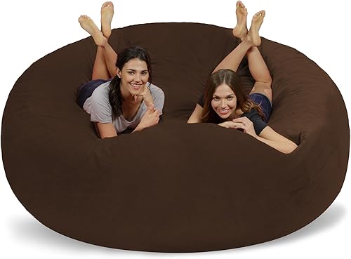 Miniatura 308 de Chill Sack - Funda para puf Microgamuza - Carbón - Solo funda,Microsuede - Chocolate - Solo funda,Microsuede - Azul marino - Solo funda,Guijarro -