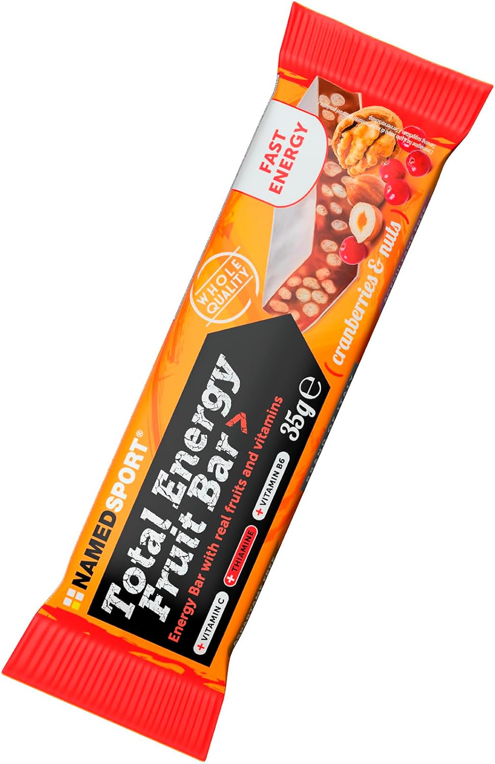 NAMEDSPORT> Total Energy Fruit Bar>, Energy Bar Saveur Cranberry&Nuts