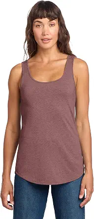 District Women's Perfect Tri Relaxed Tank - Stylish Casual Sleeveless Top, Basic Undershirt