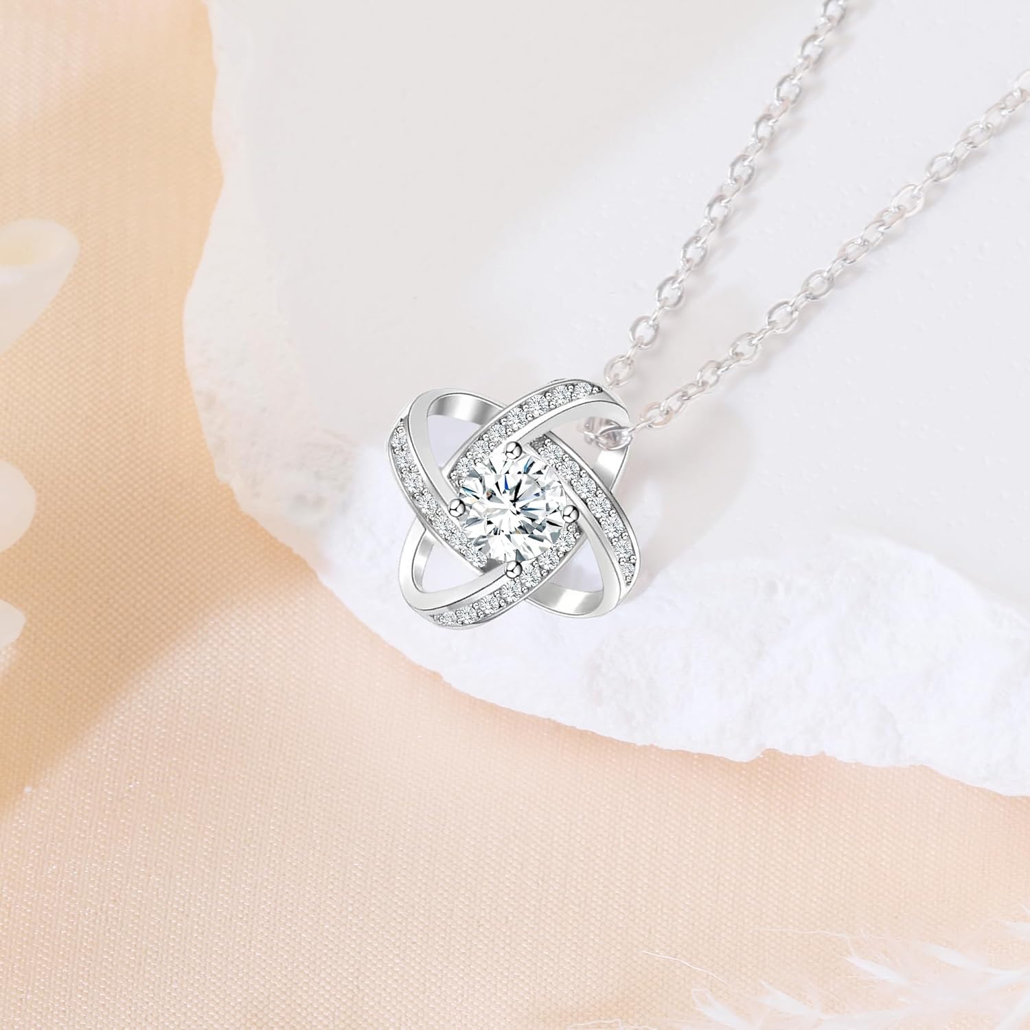 Smilebelle Daughter Gifts from Mom, to My Daughter Necklace from Dad as Valentines Day Gifts for Daughter, Crown Necklace to Me from Mom for Graduation, Queen Jewelry from Father to Me as Birthday Jewelry - Image 3