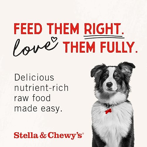 Miniatura 8 de Stella & Chewy's - Bocadillos liofilizados Meal Mixers de carne de res cruda para perros de razas pequeñas y grandes, receta rica en proteínas sin
