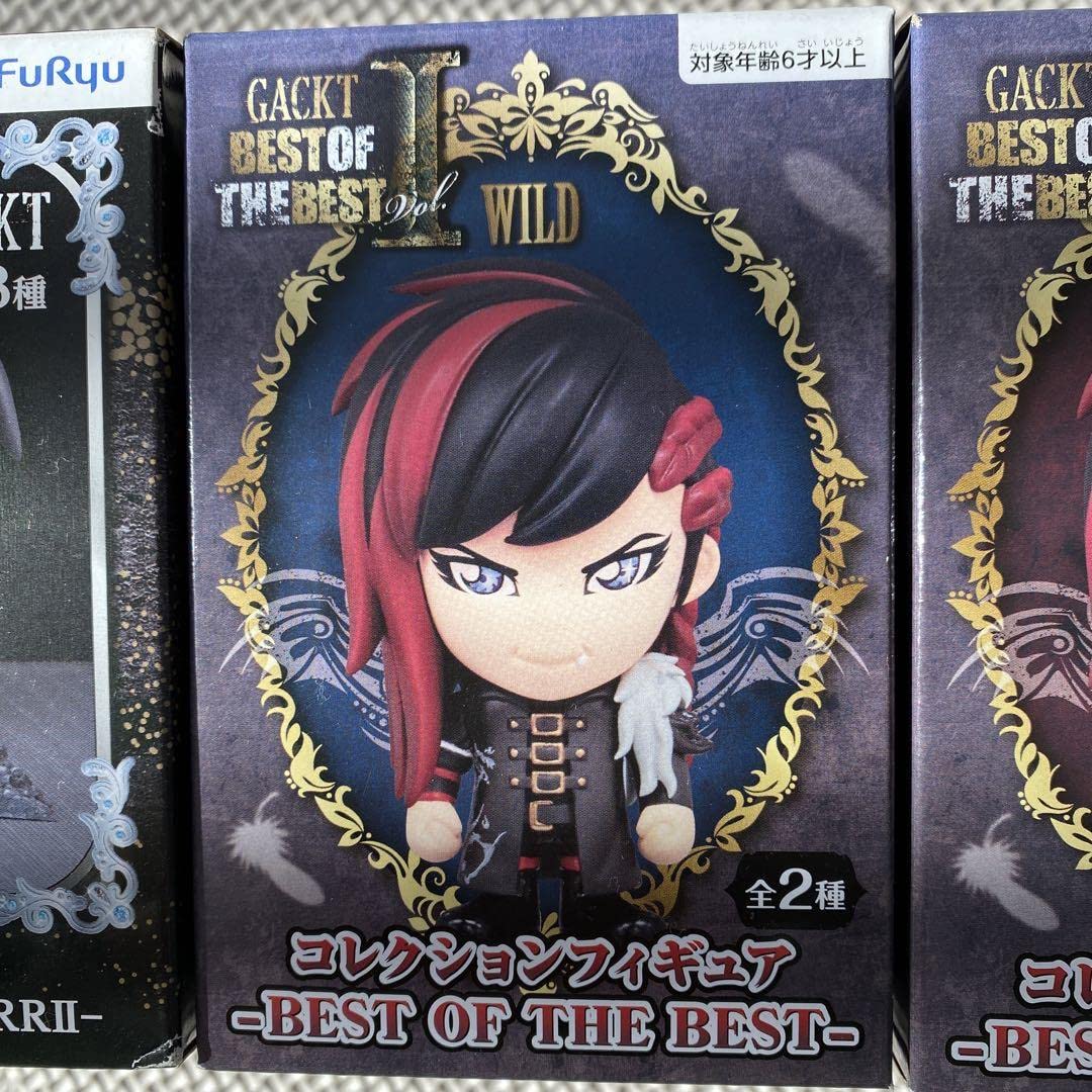 Amazon.co.jp: GACKT フィギュア 3体セット : おもちゃ
