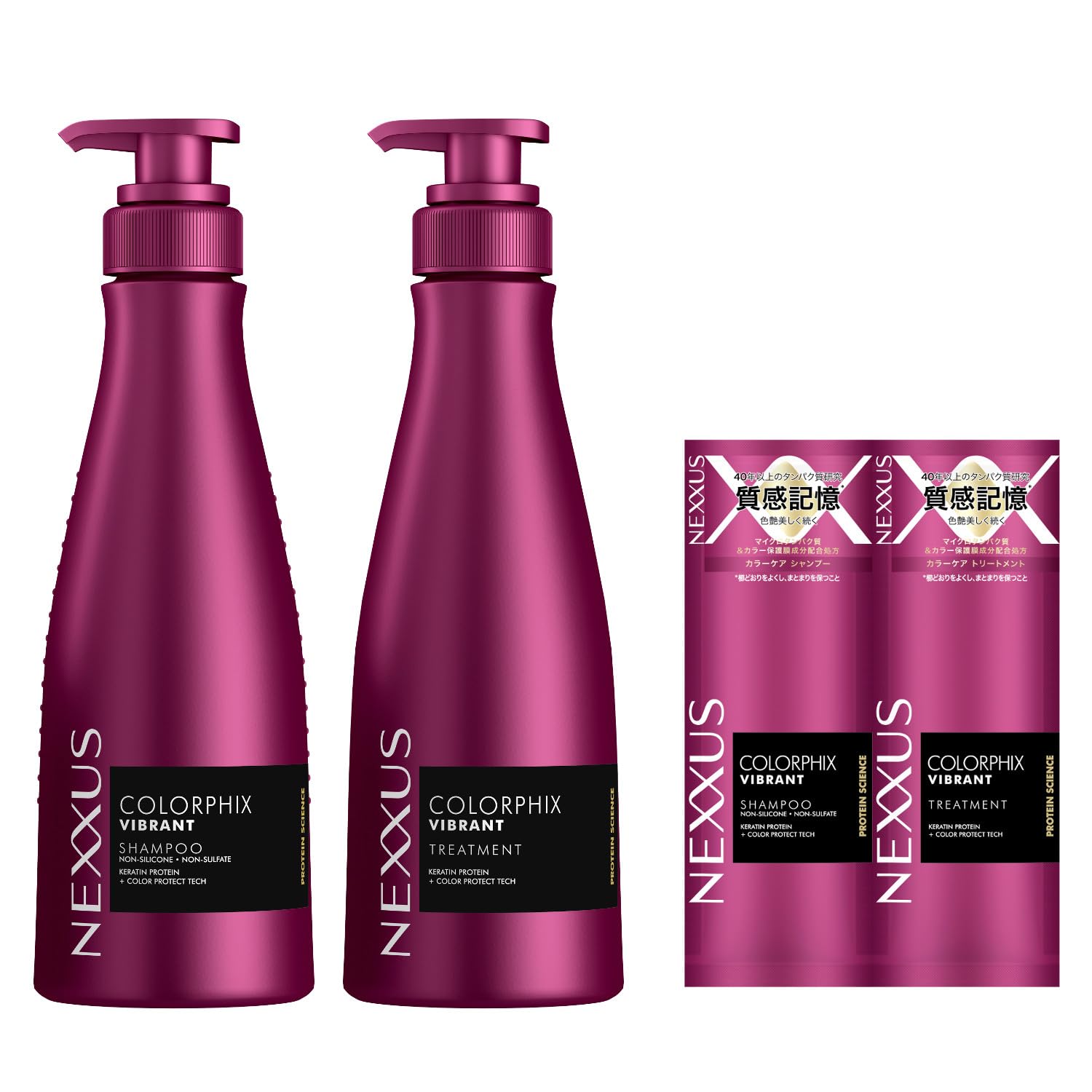 Amazon | 【セット】NEXXUS(ネクサス) カラーフィックス シャンプー+