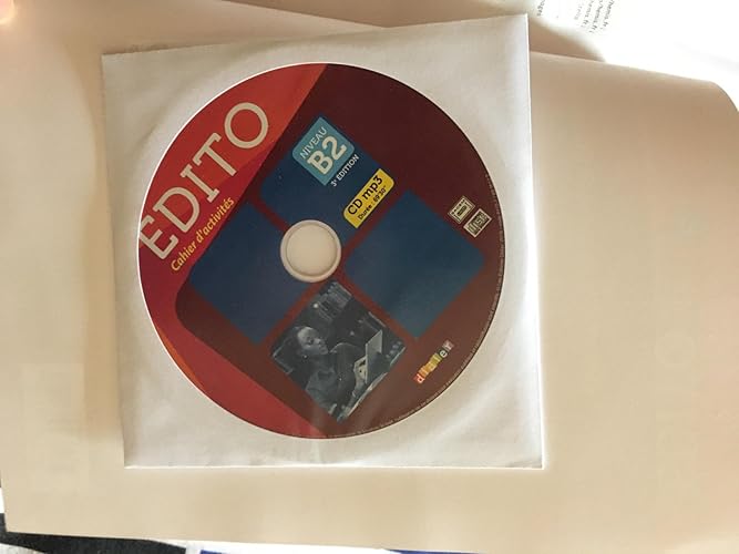 Édito: Méthode de Français - Niveau B2 (Book & CD): Amazon.co.uk