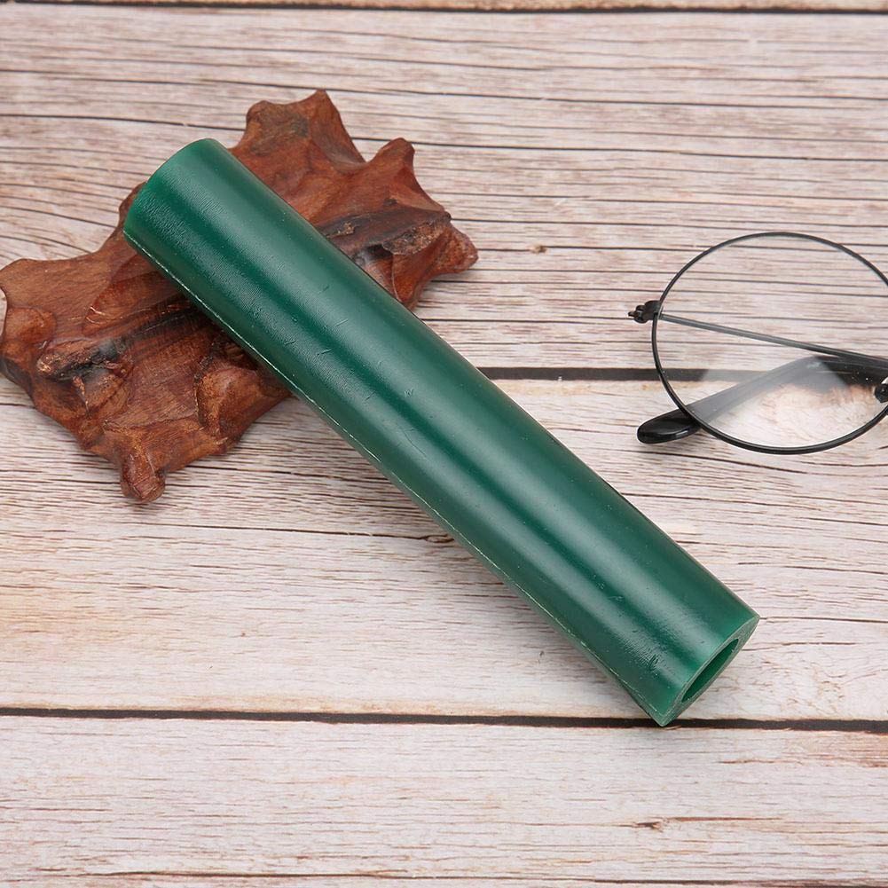 Anello per anello in cera, Tubo di cera Anello per cera verde Grande piatto tubo laterale Tubo ad anello in cera per intaglio Gioielli anello strumento per gioielli creazione e progettazione anelli