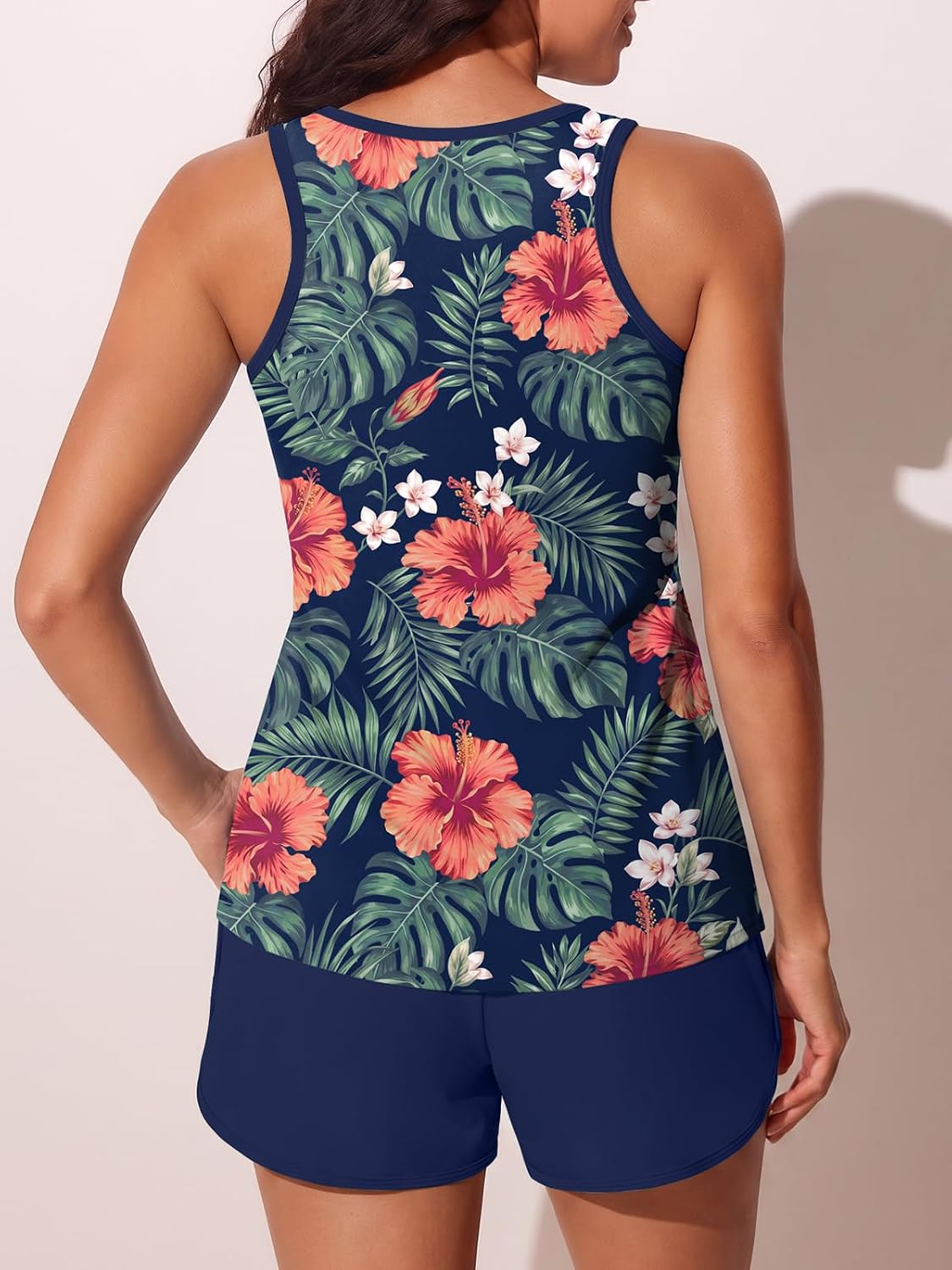 Women's Tummy Control Tankini Swimsuits with Shorts 2026 Bathing