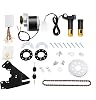 Electric Bike Conversion Kit, 24V 250W Thumb Kit Twist Kit, Left Chain Drive Custom for Common Bike E-Bike Brush Motor, Mountain Bike Conversion Custom for Homemade DIY Electrci Bicycle