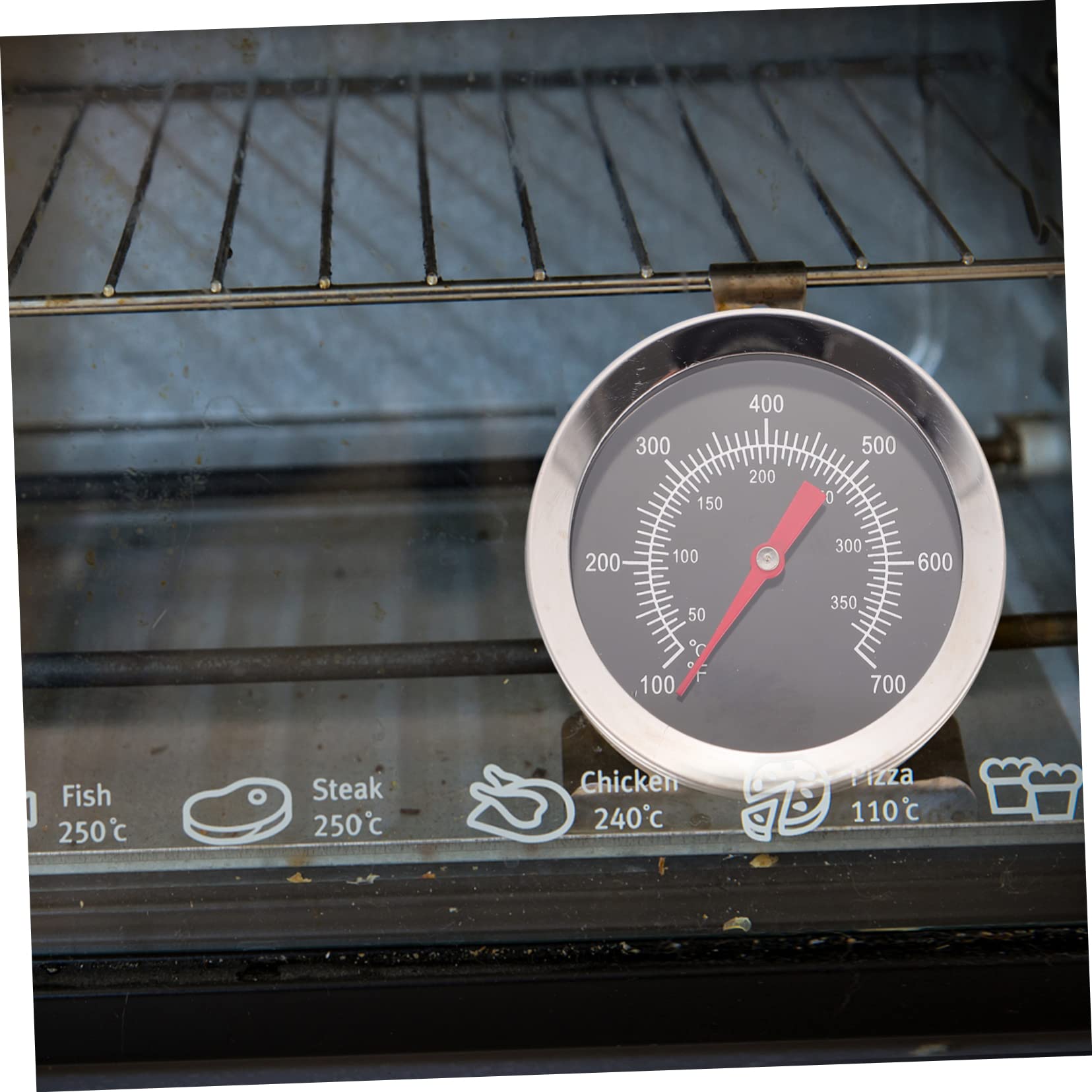 MAGICLULU 3 Piezas Termómetro De Parrilla Monitor De Temperatura Del Horno Termómetro Bimetálico Termómetro De Cocina Termómetro Para Hornear En El Hogar Barbacoa Termómetro De Barbacoa
