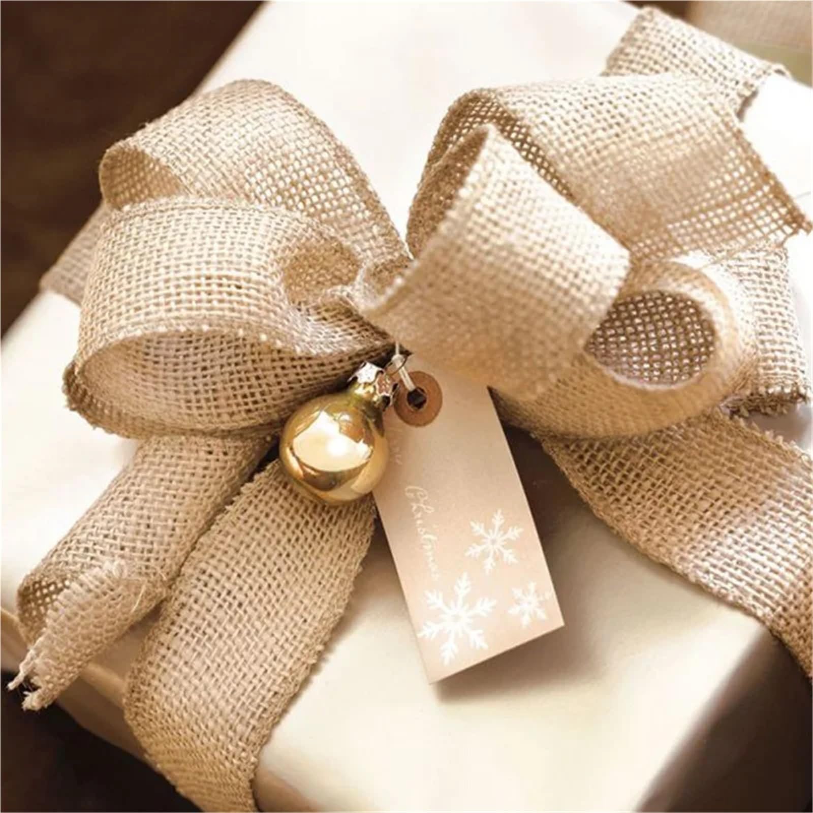 Tela Arpillera 1/2/5/10M Natural Burlap Fabric Roll Jute Ribbon For Wrapping Craft Projects Wedding Home Decor 2.5/3/4/5/6/8/10/15cm Wide(Width 150mm,10Meters)