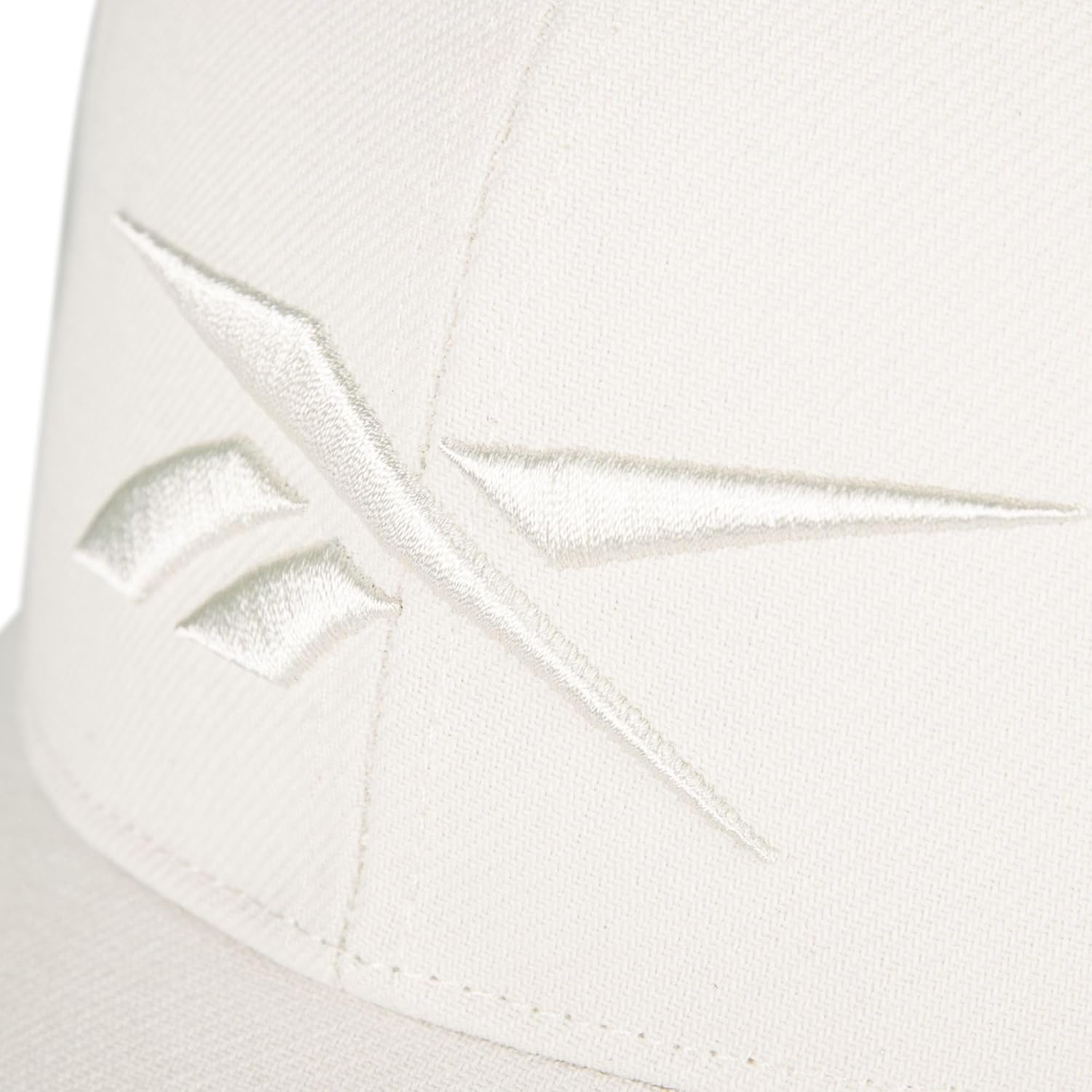 Reebok Vector Baseball Hat | Quick-Drying | Adjustable | Snapback | Everyday | Sun Protection - Alabaster