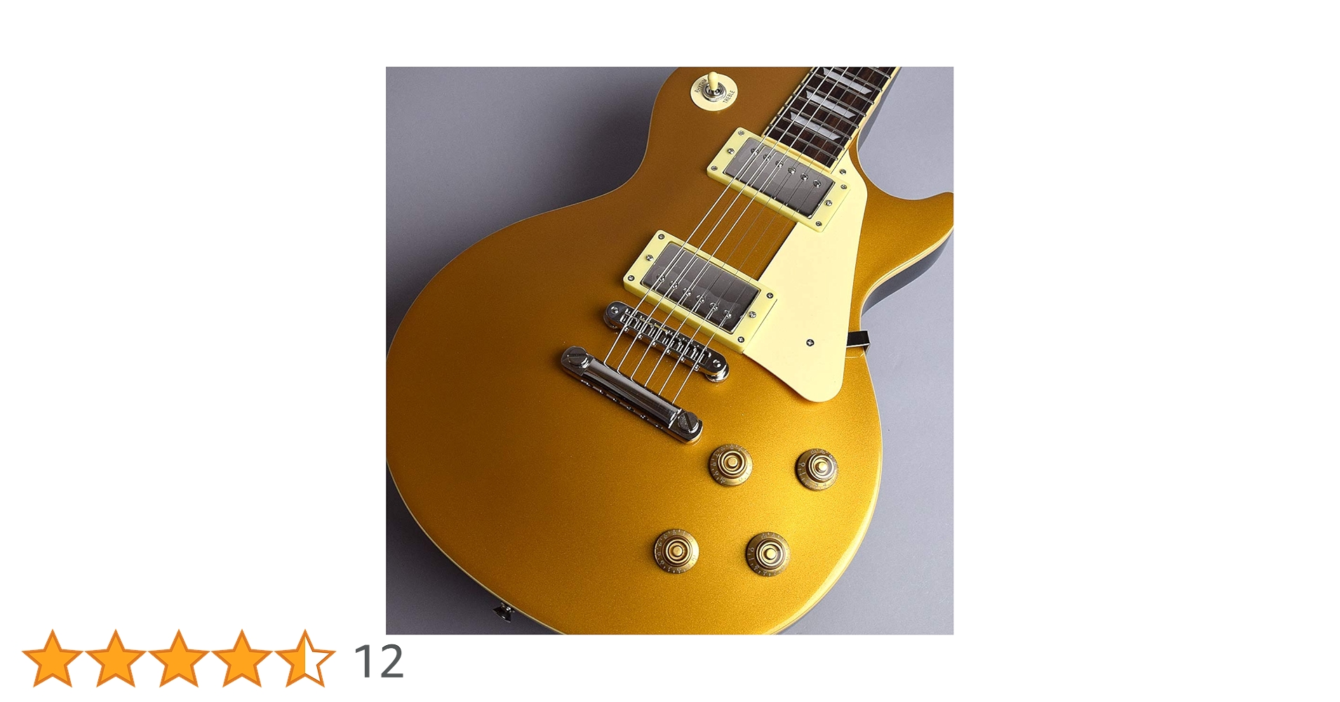 Amazon | Burny SRLG55 Vintage Gold Top レスポールタイプ