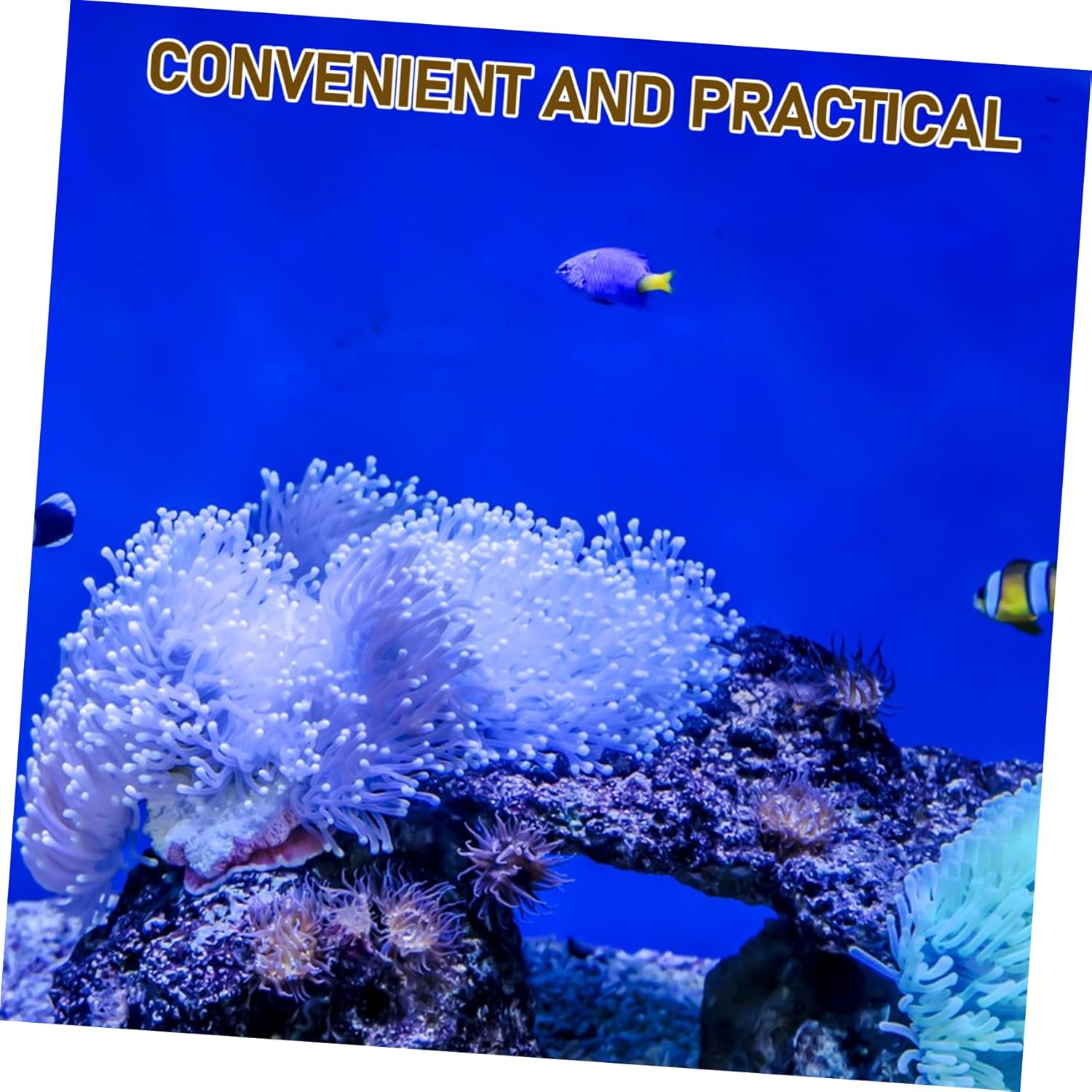 Aquarium Background Sticker Roll Self Adhesive Fish Tank Backdrop Wallpaper for DIY Underwater Scenery Decoration Vivid Colors Easy Application for Aquariums and Terrariums Long