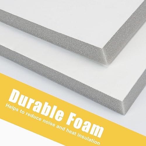 Miniatura 3 de Panel aislado de espuma para aire acondicionado de ventana, 17 pulgadas de alto x 9 pulgadas de ancho, protección para todas las estaciones, kit de