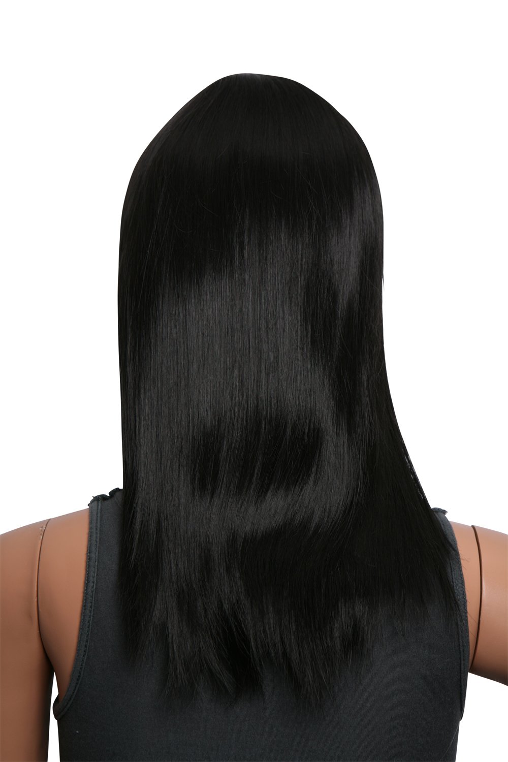 Epic Cosplay Theia Black Long Straight Wig 20 Inches (10B1)