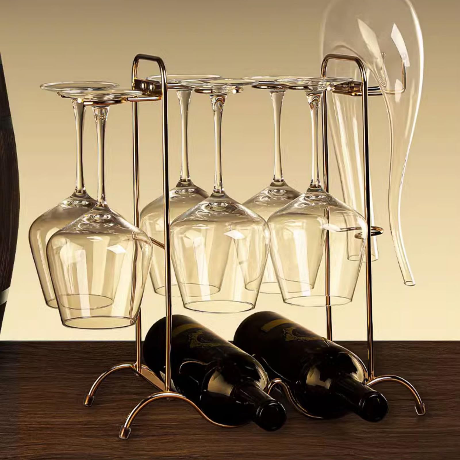 Rotwein Gläser Set Von 2/4/6.Long Stem Kristall Weingläser Hand Geblasen Große Weingläser Champagner Gläser/a/590Ml(19.9Oz) Set Von 2