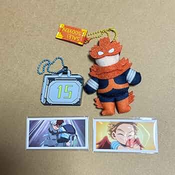 Amazon.co.jp: ヒロアカ USJ 限定 エンデヴァー 轟 キーホルダー