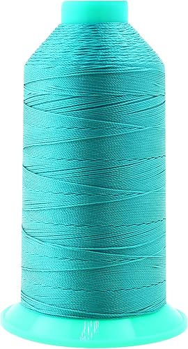 Miniatura 949 de Mandala Crafts Hilos de coser resistentes de nailon consolidado, hilo para tejer jeans de cuero, hilos de tapicería marina al aire libre, Beige