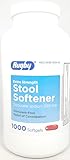 Rugby Stool Softener Docusate 250mg Softgels 1000 Count per Bottle