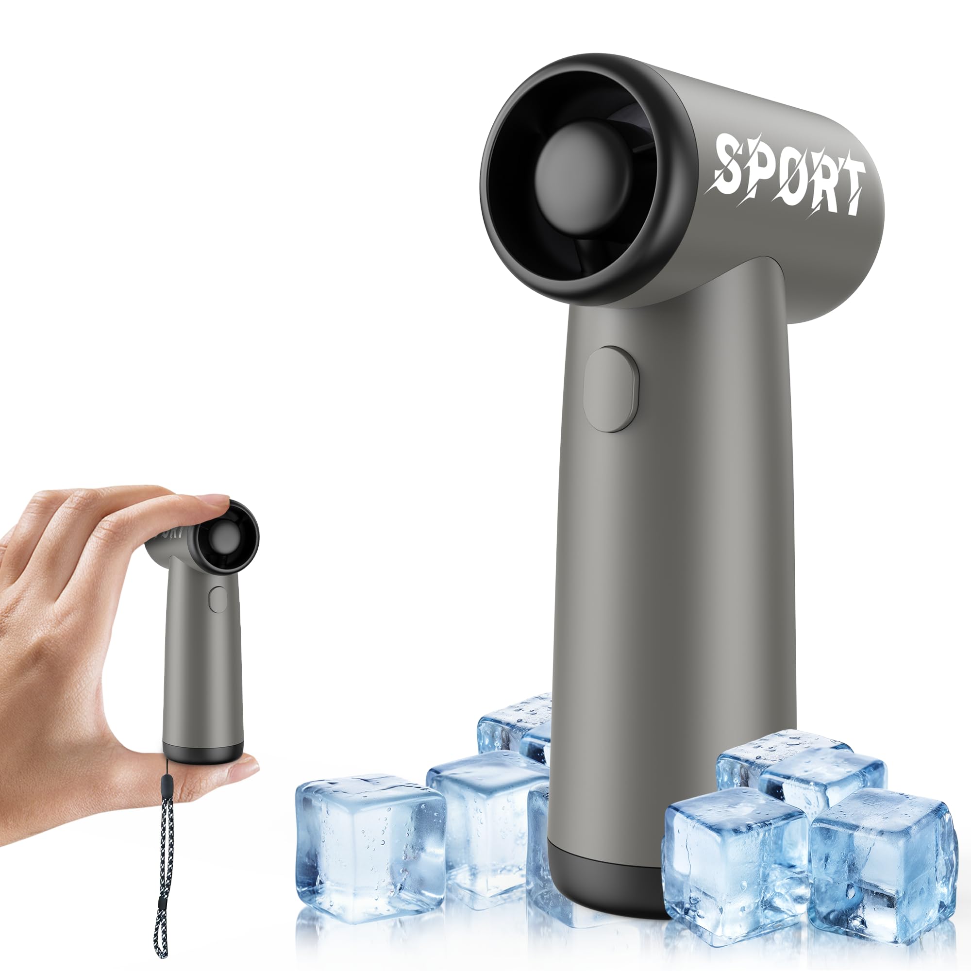 JisuLifeハンディファン☆強力小型扇風機 電動エアダスター