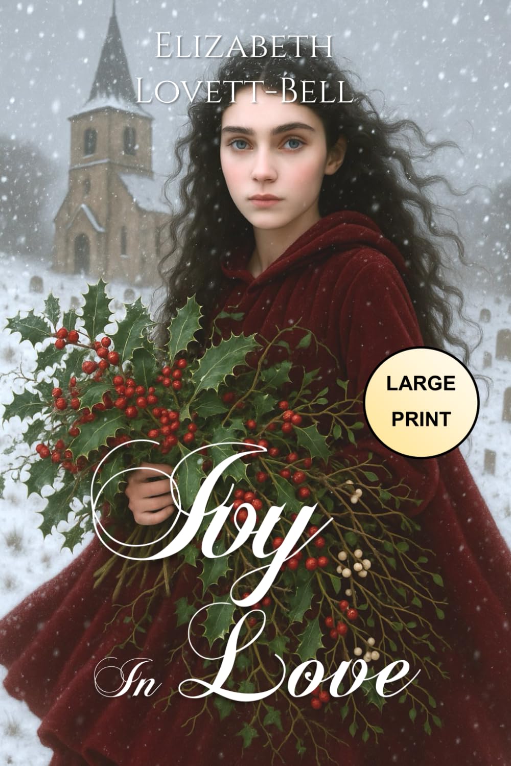 Ivy In Love: A Christmas Novella LARGE PRINT EDITION (Victorians by Gaslight)