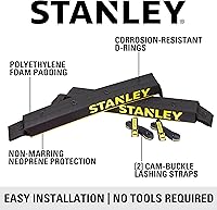 Vista 2 de STANLEY S4000 - Almohadilla universal suave para techo y portaequipajes con correas de amarre resistentes