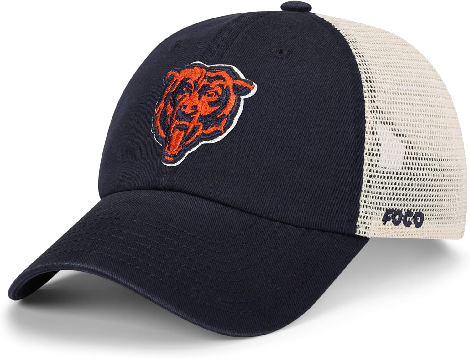 FOCO NFL Team Logo Casual Mesh Trucker Hat