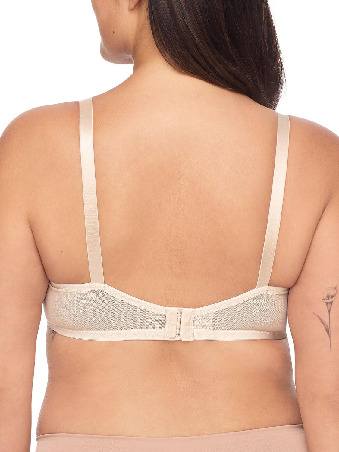 Warner's Womens Blissful Benefits Women's Breathable Lightly Lined Underwire Easy Size T-Shirt Bra - Image 3