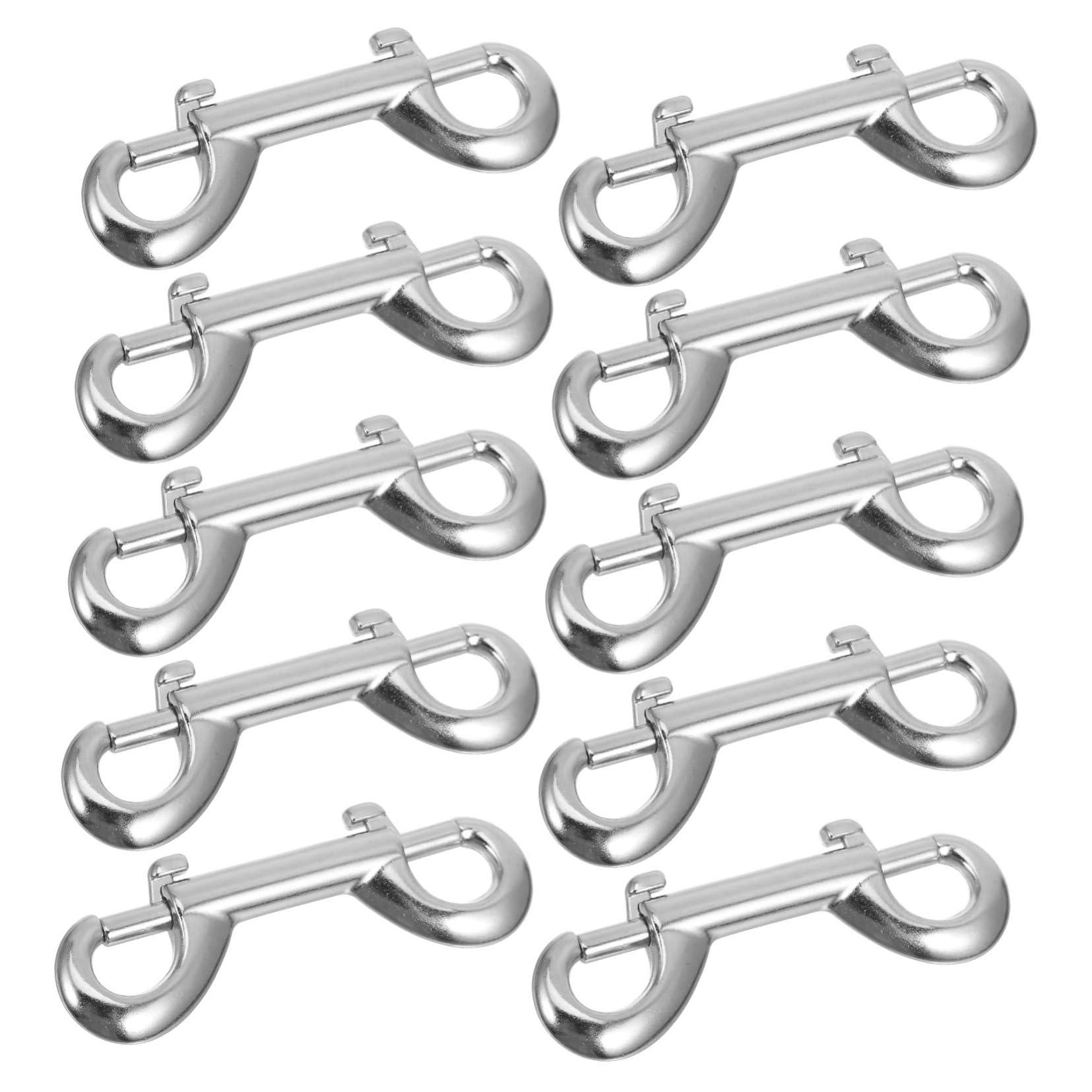 CIYODO Heavy Duty Double Ended Bolt Snap Hooks Metal Clips for Water Bucket Dog Leash Clip Key Holder