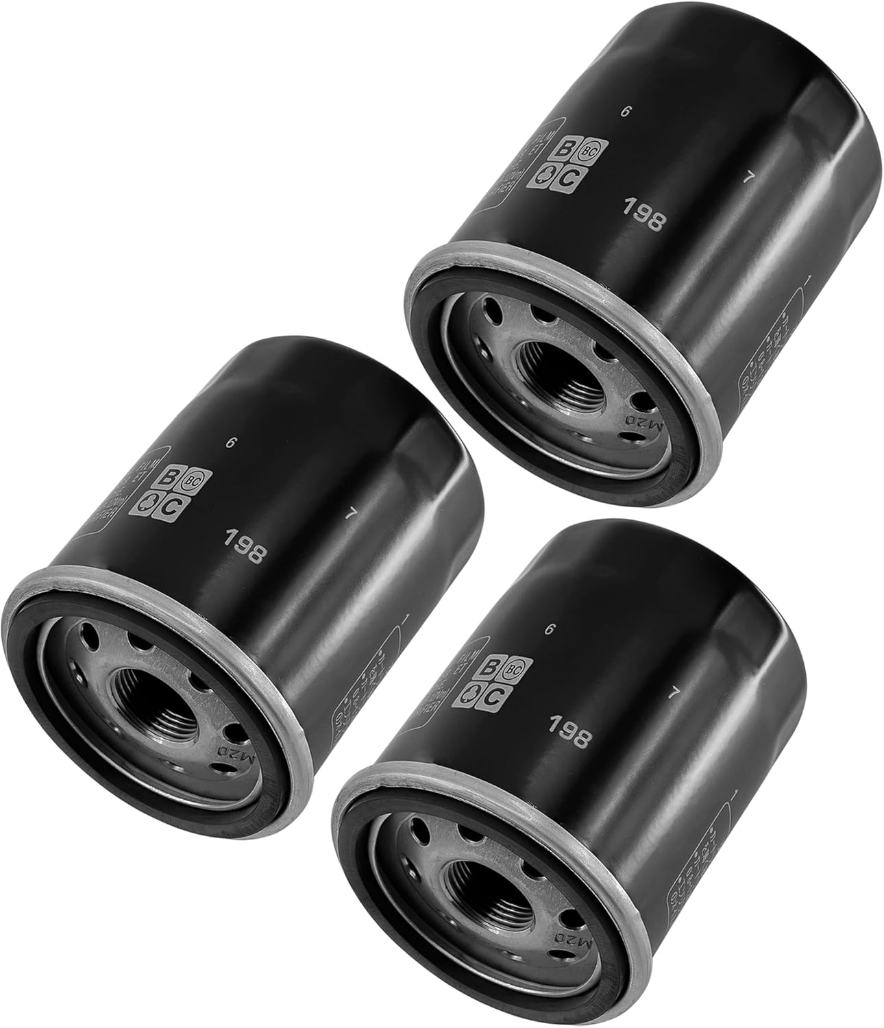Caltric 3 Pack Oil Filter Compatible with Victory Cross Roads Country 2010-2014