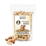 Sneaky Mango Premium Quality Raw Peanuts in Shell - 1 Pounds – All-Natural Food for Squirrels, Deer, Birds, and Other Wildlife Animals – Grown in The USA for Healthy Nutrition