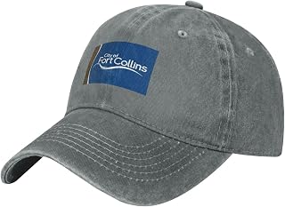 Flag of Fort Collins, Colorado Baseball Cap for Men Women Adjustable Cotton Dad Golf Hat