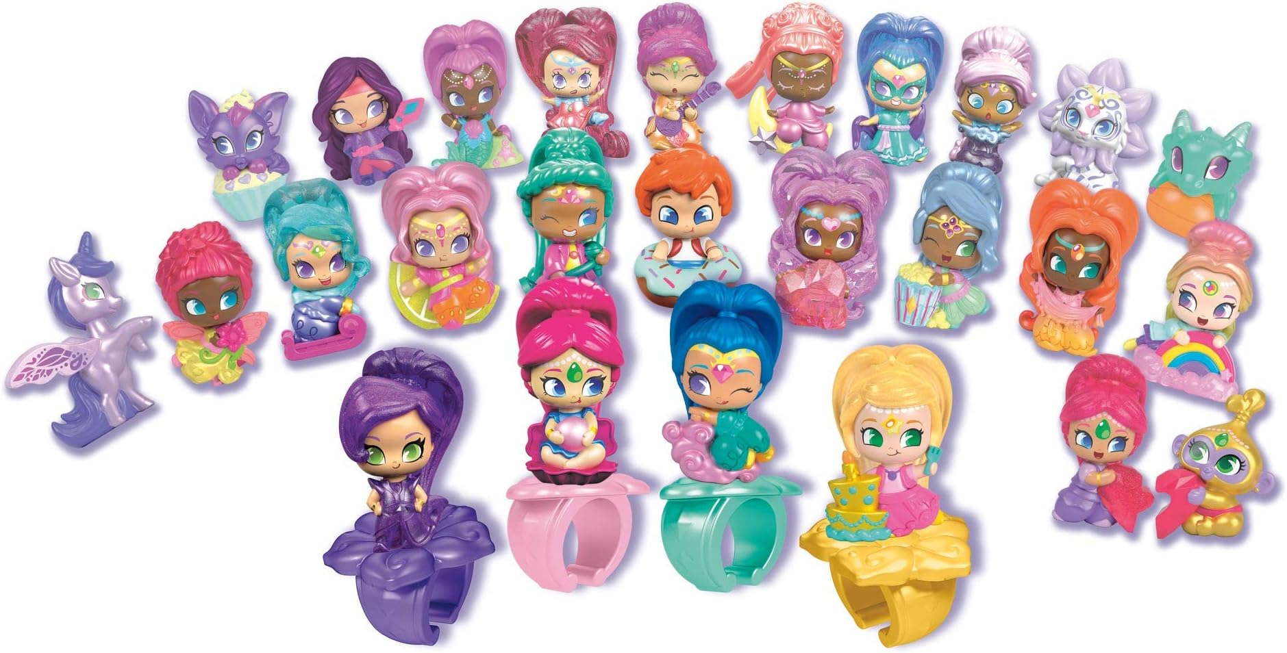 Fisher-Price Nickelodeon Shimmer Ultimate Collection Teenie Genies [Amazon Xclusive]