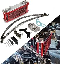 Red universal oil cooler image