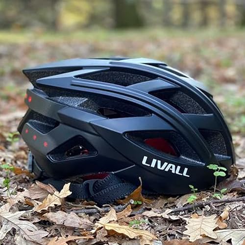 Miniatura 8 de LIVALL BH60SE - Casco de bicicleta Neo Bluetooth con altavoces y micrófono integrado, detección de caídas, casco de bicicleta de montaña con señales
