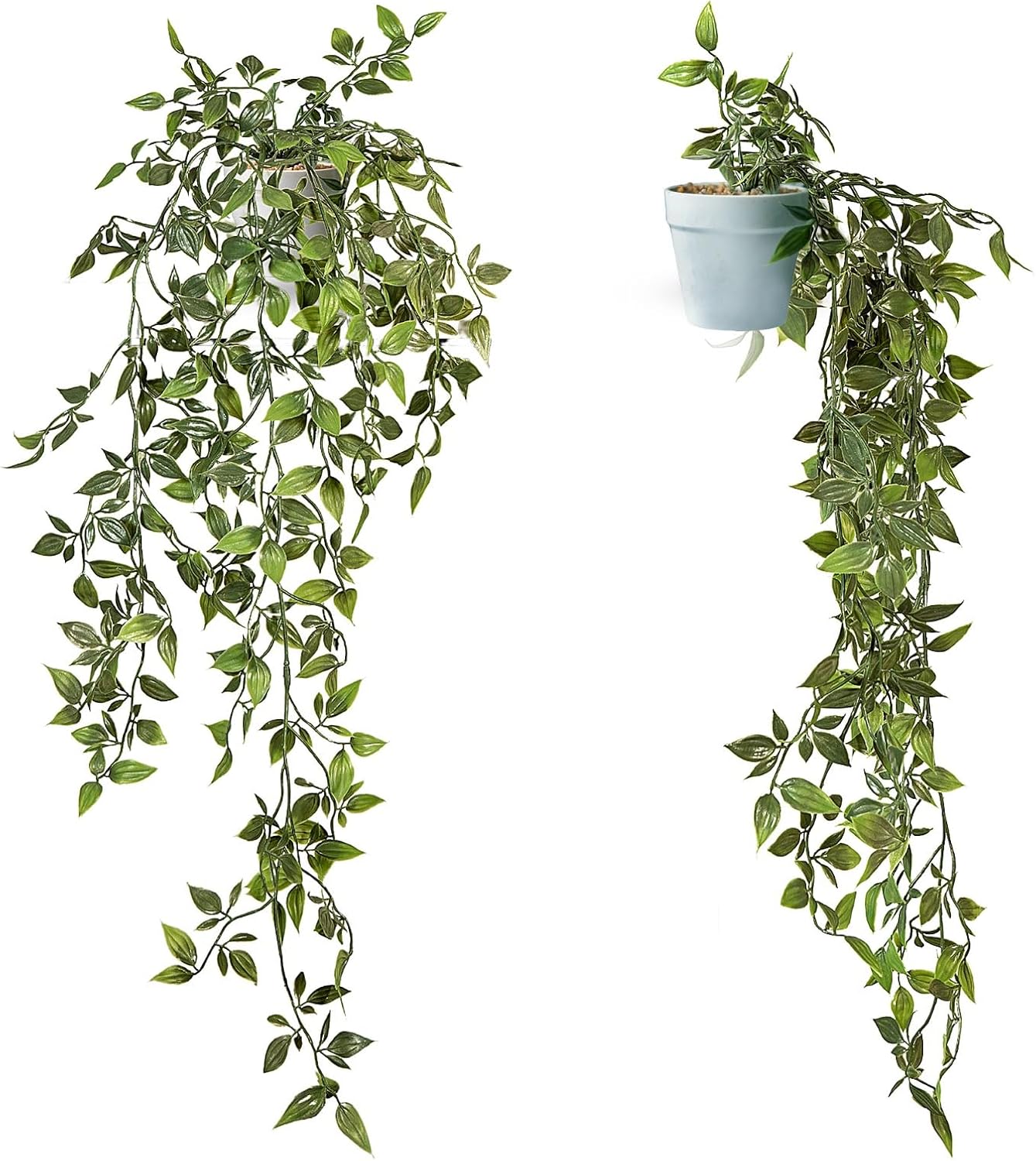 AVENFIELD Set of 2 Hanging Artificial Plants Vines Plants Trailing