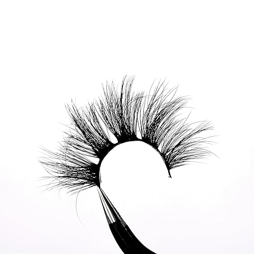 Miniatura 38 de Pooplunch Pestañas postizas de pelo de visón sintético, estilo de ojo de gato, paquete de pestañas postizas naturales esponjosas, paquete múltiple