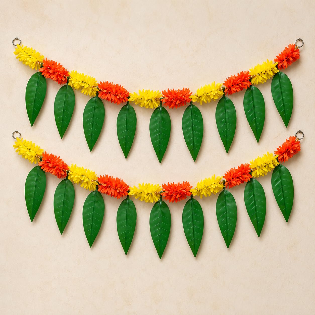 Rajasthan Marigold Garland - Diwali & Pooja Decor -14