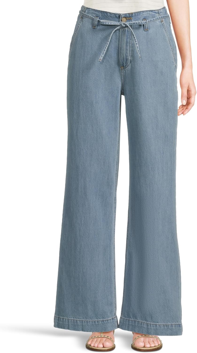 PAIGE Women's Zoey 31in W Offset Bltlps WST Tie