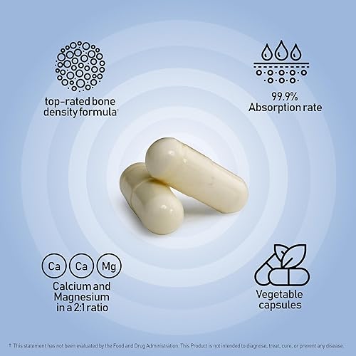 Miniatura 6 de NANOWELL Sean Lee's iBone Cal Mag 120 cápsulas vegetales - Salud ósea, suplemento de calcio