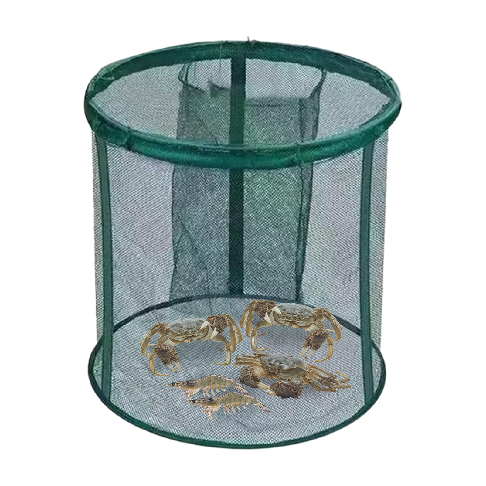 Panier flottant de pêche pliable et portable pour conserver les poissons vivants