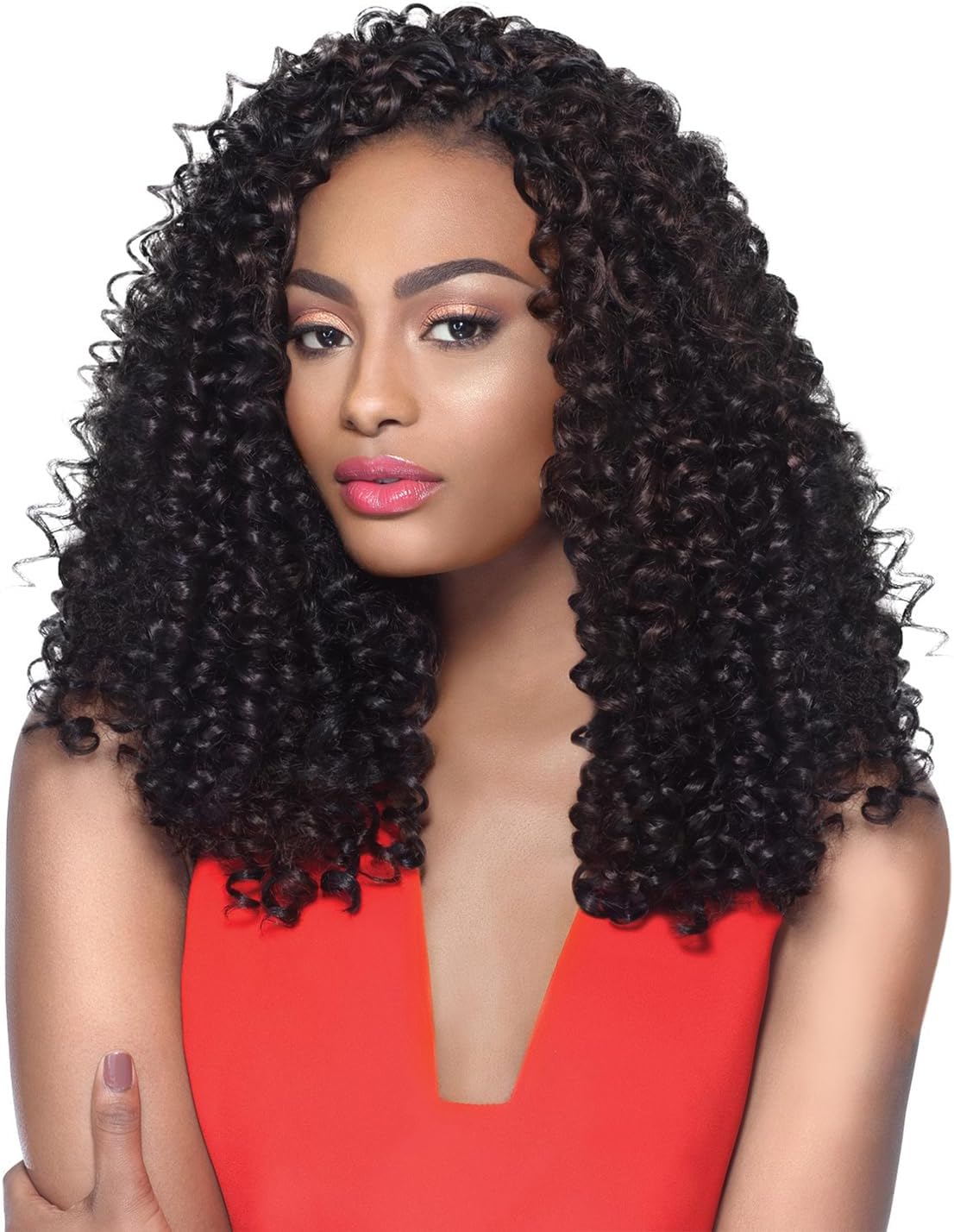 Synthetic Hair Crochet Braids X-Pression Braid 4 In 1 Loop Bohemian Curl 14" (6-Pack, F4/30)