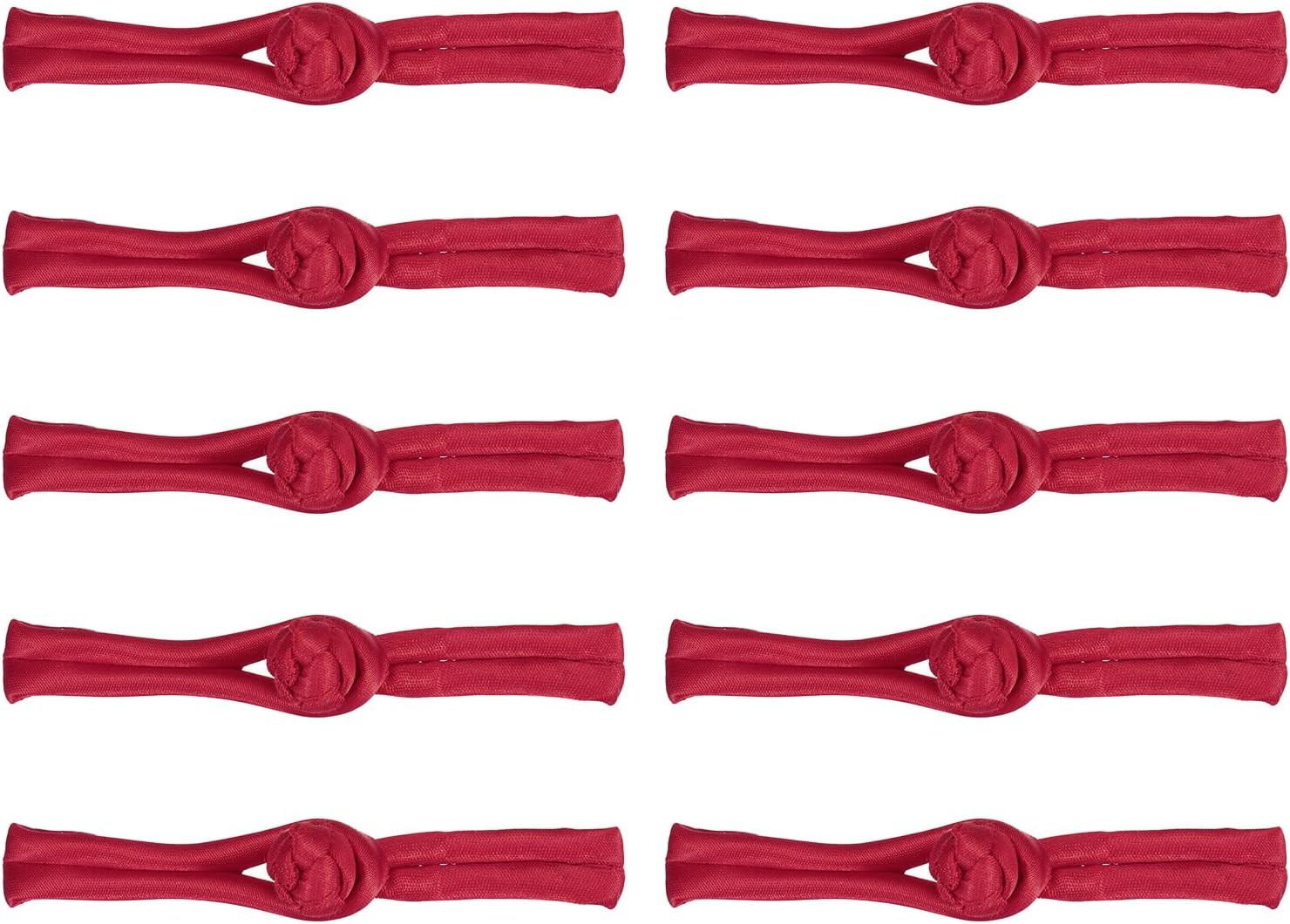 MECCANIXITY 10 Pairs Chinese Knots Frog Buttons Closure Camel Sewing Buttons Fasteners for DIY Sewing Coats Cloak Sweater Bridal Costume Outfit, 3.54x0.47 Inch