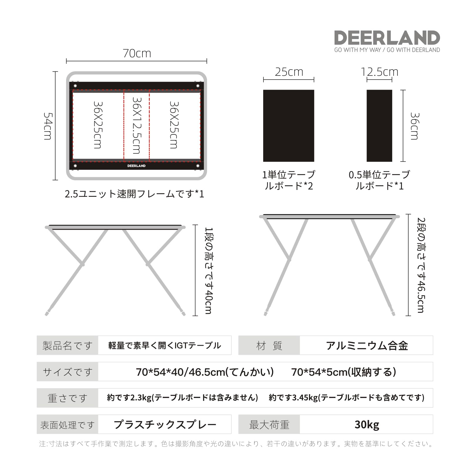 IGT規格 DEERLAND 折りたたみテーブル ４ユニット対応 IGT規格 DEERLAND 折りたたみテーブル 4ユニット対応 IGT規格