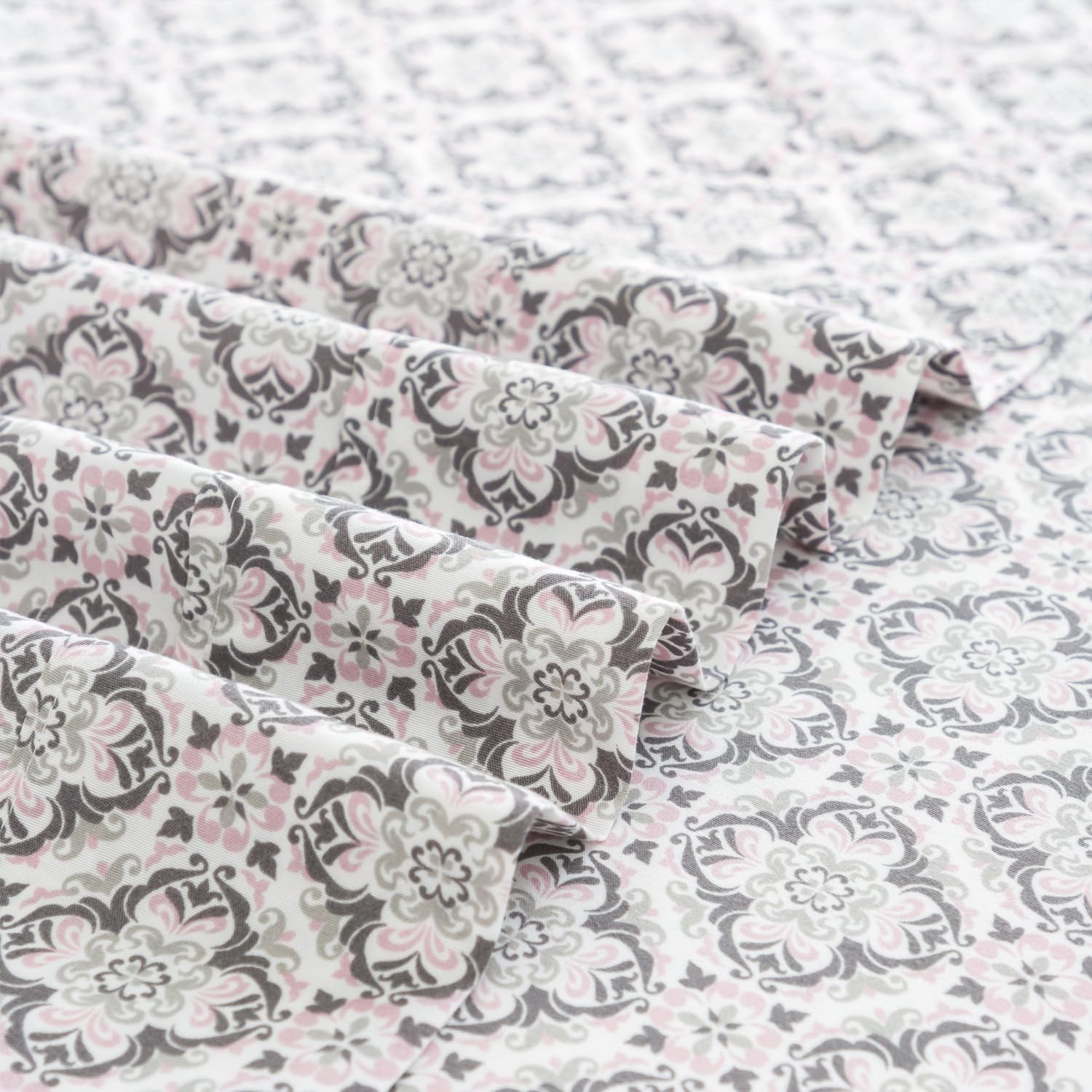 UDEAL Floral Sheets Queen Size Flower Bed Sheets Luxury